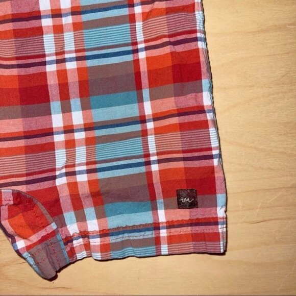 Tea Collection Baby Plaid Romper - Picture 3 of 6